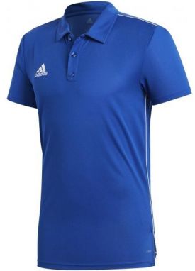 adidas CORE18 POLO Polo tričko, modrá, veľkosť