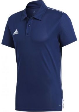 adidas CORE18 POLO Polo tričko, tmavo modrá, veľkosť