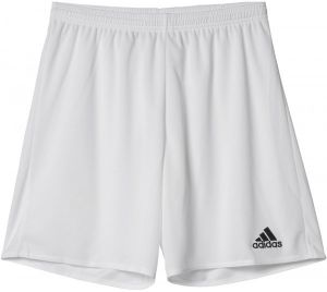 adidas PARMA 16 SHORT JR Juniorské futbalové trenky, biela, veľkosť