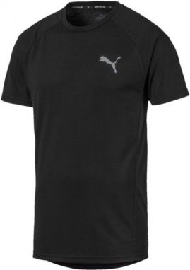 Puma EVOSTRIPE TEE Pánske tričko, čierna, veľkosť