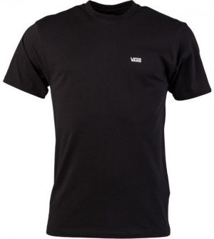 Vans MN LEFT CHEST LOGO TEE Pánske tričko, čierna, veľkosť