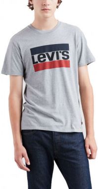 Levi's® SPORTSWEAR LOGO GRAPHIC Pánske tričko, sivá, veľkosť
