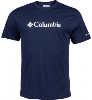 Columbia CSC BASIC LOGO TEE Pánske tričko, tmavo modrá, veľkosť