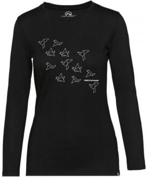 Northfinder SEWIRA Pánske tričko s potlačou, čierna, veľkosť