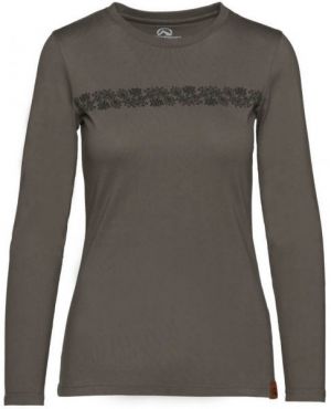 Northfinder ORGESA Dámske tričko organická bavlna, khaki, veľkosť