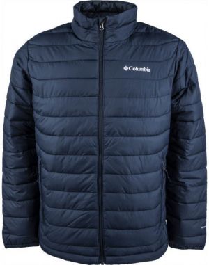 Columbia POWDER LITE JACKET Pánska zimná bunda, tmavo modrá, veľkosť