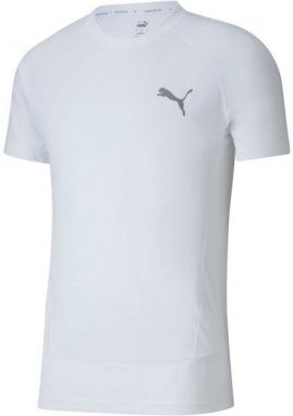 Puma EVOSTRIPE  TEE Pánske športové tričko, biela, veľkosť