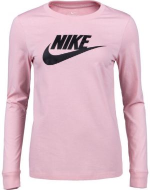 Nike SPORTSWEAR Dámske tričko s dlhým rukávom, ružová, veľkosť