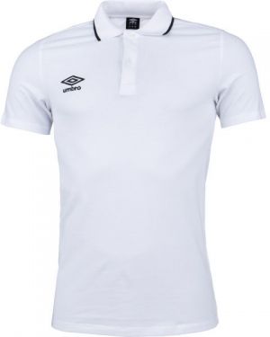 Umbro FW PIQUE POLO Pánske polo tričko, biela, veľkosť