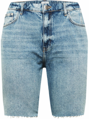 River Island Plus Džínsy  modrá denim