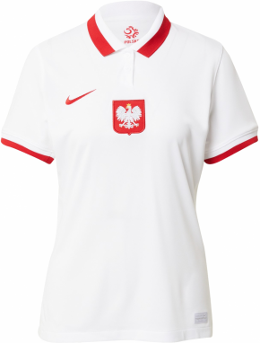 NIKE Dres 'Poland 2020 Stadium Home'  červená / biela