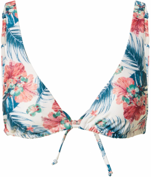 Hunkemöller Bikinový top  modrá / nefritová / ružová / biela