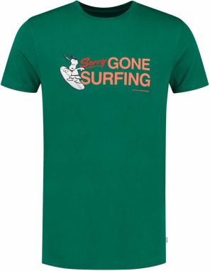 Shiwi Tričko 'Snoopy Gone Surfing'  námornícka modrá / zelená / broskyňová / oranžovo červená / biela