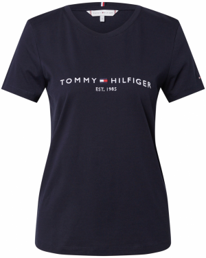 TOMMY HILFIGER Tričko  námornícka modrá / biela