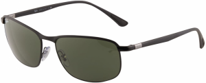 Ray-Ban Slnečné okuliare '0RB3671'  zelená / čierna