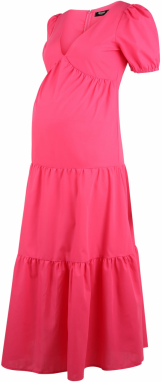 Missguided Maternity Šaty  fuksia