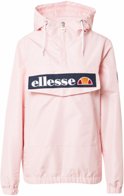 ELLESSE Prechodná bunda 'Montez'  tmavomodrá / svetloružová / červená / biela