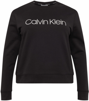 Calvin Klein Curve Mikina  čierna / biela