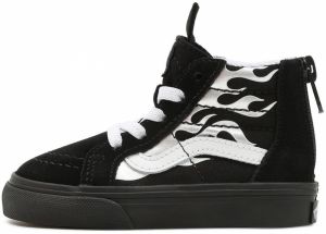 VANS Tenisky 'TD SK8-Hi Zip'  čierna / biela