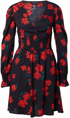 Dorothy Perkins Kokteilové šaty  smaragdová / červená / čierna