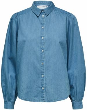 SELECTED FEMME Blúzka 'Tammy'  modrá denim