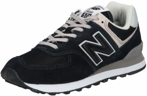 new balance Nízke tenisky '574'  čierna / biela