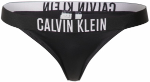 Calvin Klein Swimwear Bikinové nohavičky  béžová / čierna