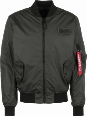 ALPHA INDUSTRIES Prechodná bunda  antracitová / červená / čierna / biela