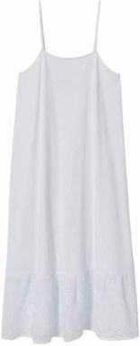 MANGO Letné šaty 'Dina'  biela