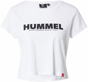 Hummel Funkčné tričko 'Legacy'  čierna / biela