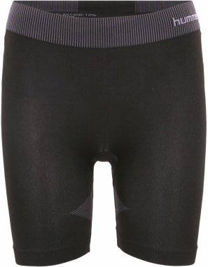 Hummel Športové nohavice  sivá / čierna