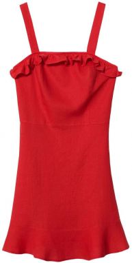 MANGO Letné šaty 'Gusi'  červená