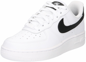Nike Sportswear Nízke tenisky 'AIR FORCE 1 07'  čierna / biela