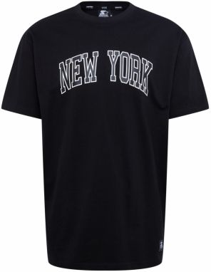 Starter Black Label Tričko 'New York'  čierna / biela