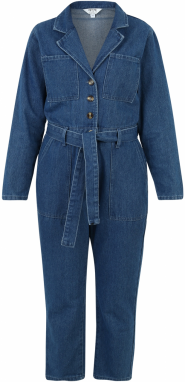 Dorothy Perkins Petite Overal  modrá denim