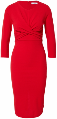 WAL G. Kokteilové šaty 'ROSICA'  červená