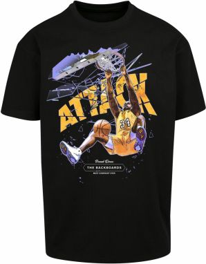 MT Upscale Tričko 'Attack Player'  zmiešané farby / čierna