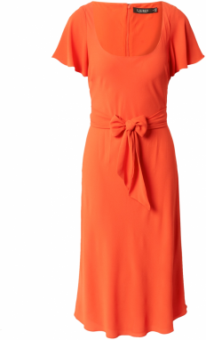 Lauren Ralph Lauren Kokteilové šaty 'ZAWATO '  mandarínková