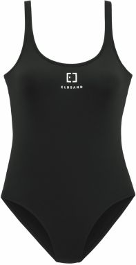 Elbsand Jednodielne plavky  čierna / biela