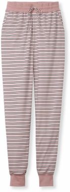 CALIDA Pyžamové nohavice  staroružová / čierna / biela