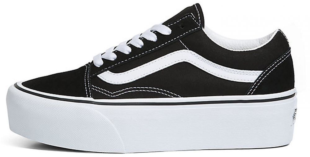 VANS Nízke tenisky 'Old Skool'  čierna / biela