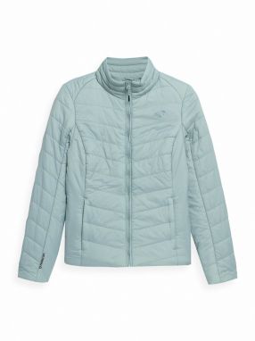 4F Outdoorová bunda 'PrimaLoft® Black Eco'  svetlomodrá / červená / biela