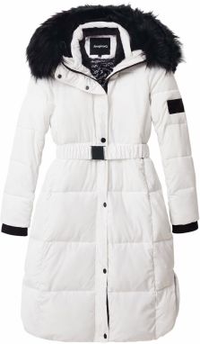 Desigual Zimný kabát 'Noruega'  čierna / biela