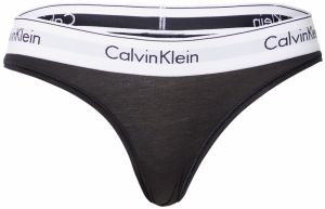 Calvin Klein Underwear Tangá  svetlosivá / čierna / biela