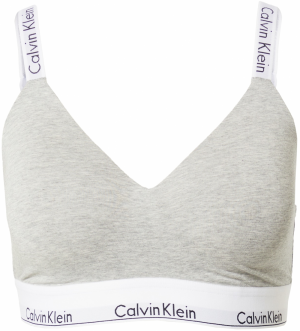 Calvin Klein Underwear Podprsenka  sivá melírovaná / čierna / biela