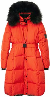 Desigual Zimný kabát 'Noruega'  homárová / čierna