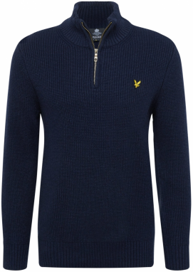 Lyle & Scott Sveter  námornícka modrá / žltá / čierna