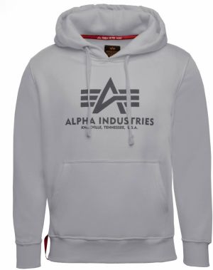 ALPHA INDUSTRIES Mikina  sivá / antracitová