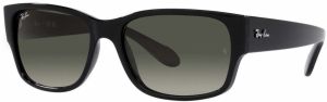 Ray-Ban Slnečné okuliare '0RB438855601/71'  čierna