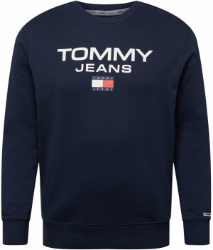 Tommy Jeans Plus Mikina  námornícka modrá / červená / biela